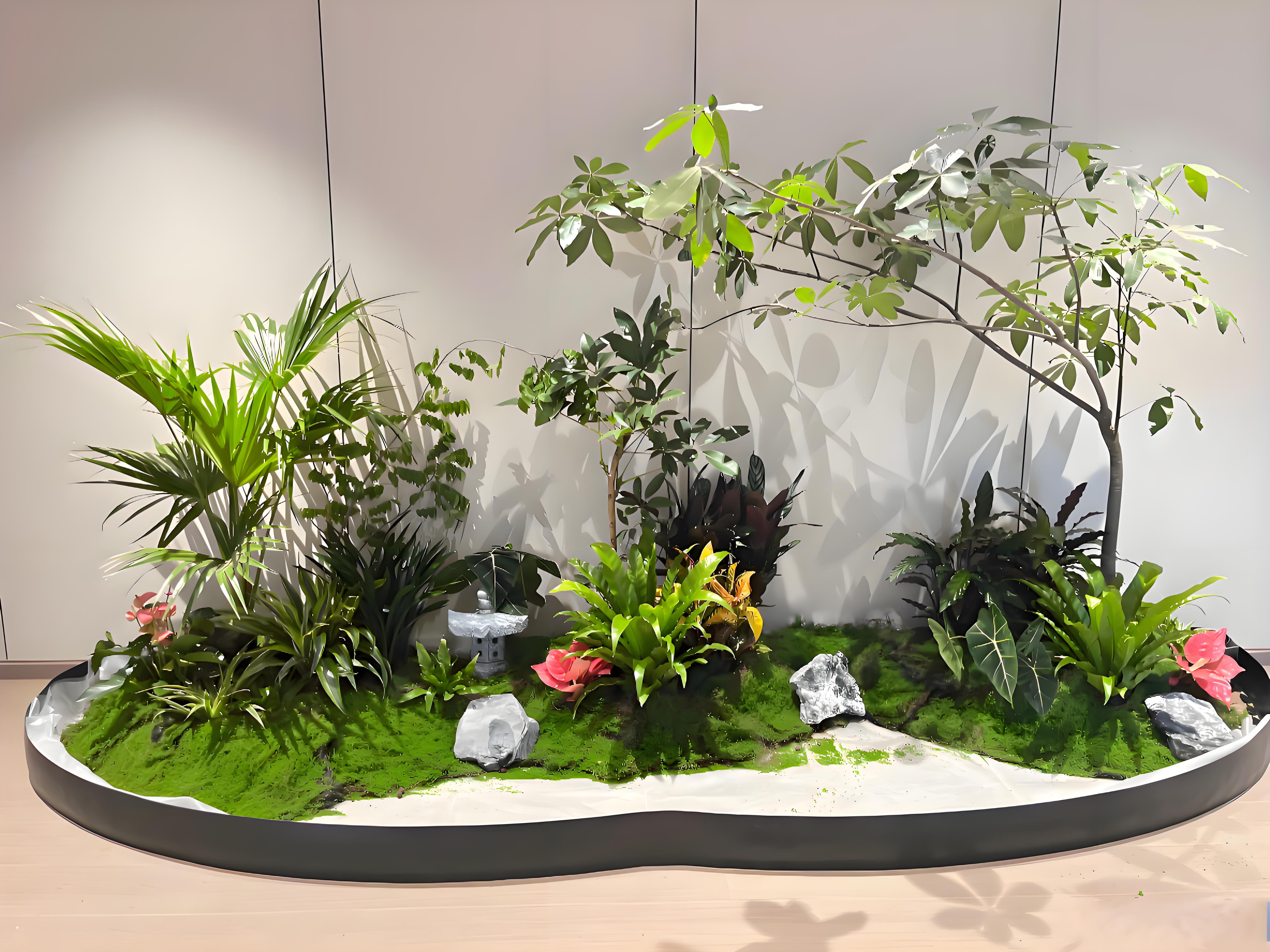 专业宁波杭州湾盆景租赁，为空间增添别样生机